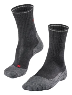 Wandelsokken Falke TK2 Wool Silk Women Anthracite Melange