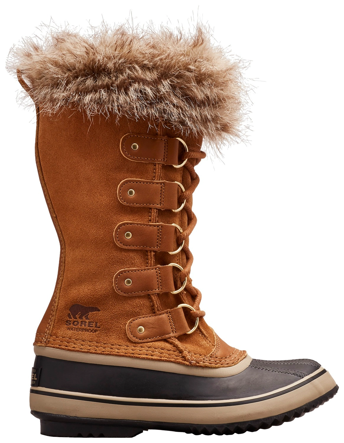 Sorel Women Joan Of Arctic Camel Brown Black
