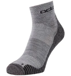 Sok Odlo Quarter Active Warm Hike Grey Melange
