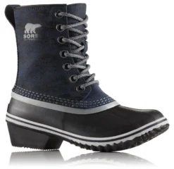 Snowboot Sorel Women Slimpack 1964 Collegiate Navy Black
