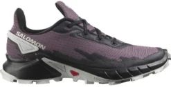Trailrunning Schoen Salomon Women Alphacross 4 Moonscape Black Lunar Rock