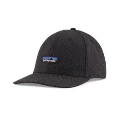 Pet Patagonia Unisex Tin Shed Hat P-6 Logo Ink Black
