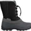Snowboot Winter-Grip Women Frosty Zwart Grijs -Schoenen Winkel 1124