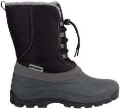 Snowboot Winter-Grip Women Frosty Zwart Grijs