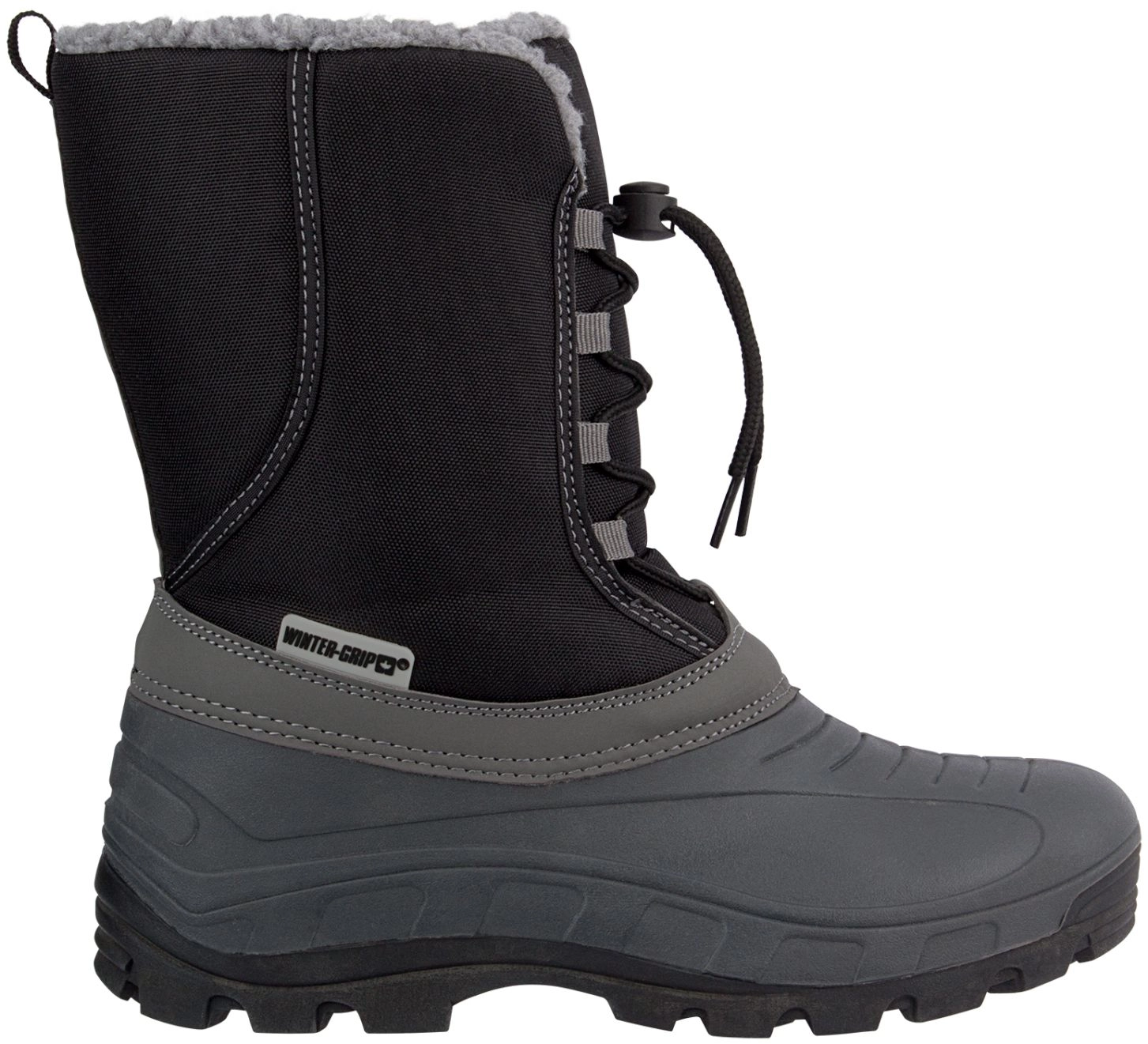 Snowboot Winter-Grip Women Frosty Zwart Grijs 3 Snowboot Winter-Grip Women Frosty Zwart Grijs