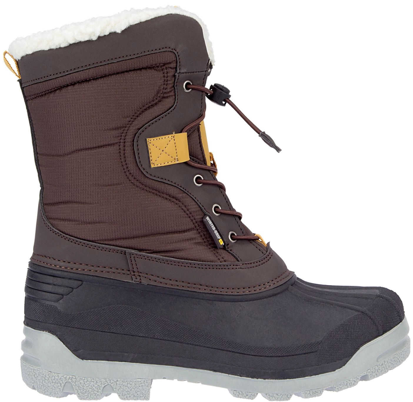 Snowboot Winter-Grip Senior Canadian Explorer II Bruin Antraciet Okergeel 3 Snowboot Winter-Grip Senior Canadian Explorer II Bruin Antraciet Okergeel
