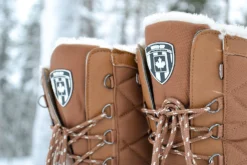 Snowboot Winter-Grip Women Checkered Walker Bruin Beige Antraciet -Schoenen Winkel 1148 sfeer006