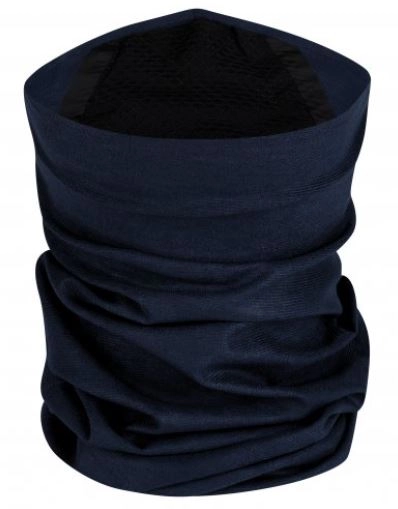 Nekwarmer Buff Filter Tube Solid Night Blue XS/S 4 Nekwarmer Buff Filter Tube Solid Night Blue XS/S - Afbeelding 2