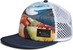 Pet Black Diamond BD Hideaway Trucker Trail Print-Steel Grey