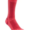 Sokken Craft Warm Mid Red (2-pack) -Schoenen Winkel 1905544 801452 Warm Mid 2 pack Sock