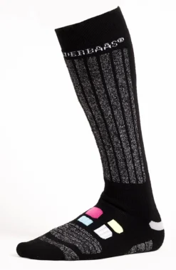 Skisok Poederbaas Senior Black (2 Pack) -Schoenen Winkel 2 0245 skikousen 2 pack 8716404318697