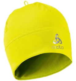 Muts Odlo Hat Polyknit Warm Eco Safety Yellow -Schoenen Winkel 2 762670 50016 Torso Back