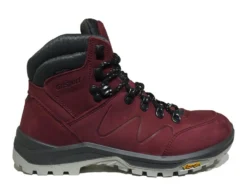 Wandelschoen Grisport Women Boston Mid Burgundy