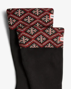 Laarzensok Hunter U Fairisle Tall Boot Sock Black 7 Laarzensok Hunter U Fairisle Tall Boot Sock Black -Schoenen Winkel 3 20221003162928 PROD AW22 ORG UAS3406RPY BLK 3