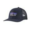 Pet Patagonia P6 Logo Trucker Hat Navy Blue -Schoenen Winkel 38289 NVYB