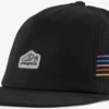 Pet Patagonia Unisex Line Logo Ridge Stripe Funfarer Cap Black -Schoenen Winkel 38347 blk 1800x18002028129
