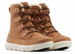 Sorel Women Explorer II Joan Faux Fur WP Velvet Tan -Schoenen Winkel 4 1959371 242 f2 presetWeb