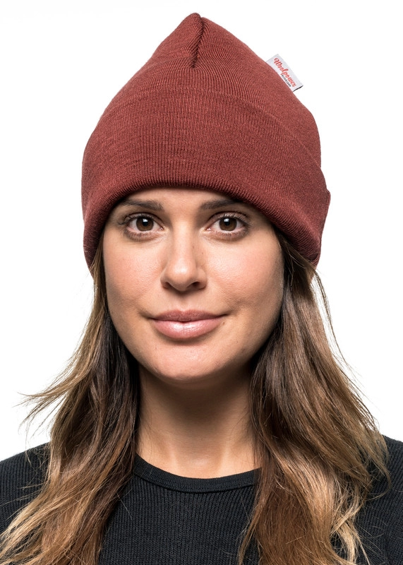 Muts Woolpower Beanie Classic Rust Red 6 Muts Woolpower Beanie Classic Rust Red - Afbeelding 4