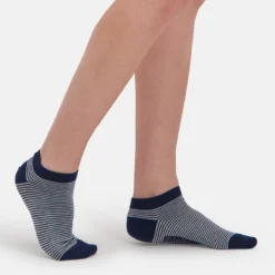 Sokken Bamboo Basics Dani Navy Gestreept (3-Delig) -Schoenen Winkel 4 DANI 003 body dames