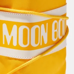 Snowboot Moon Boot Unisex Nylon Yellow -Schoenen Winkel 4 moon boot icon yellow nylon boots 17006165 34653040 2048