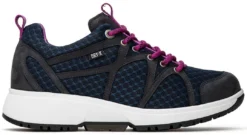 Wandelschoen Xsensible Stretchwalker Women Stockholm Navy / Lila