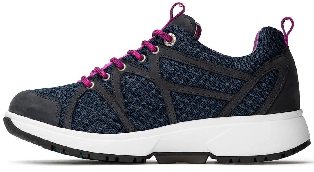 Wandelschoen Xsensible Stretchwalker Women Stockholm Navy / Lila 4 Wandelschoen Xsensible Stretchwalker Women Stockholm Navy / Lila - Afbeelding 2