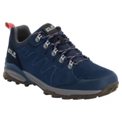 Wandelschoen Jack Wolfskin Women Refugio Texapore Low Dark Blue Grey