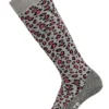 Skisokken Barts Unisex Animal Print Heather Grey -Schoenen Winkel 4456 skisock animal print 02 2
