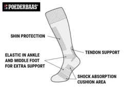 Skisok Poederbaas Senior Black (2 Pack) -Schoenen Winkel 5 Black4