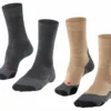Wandelsokken Falke TK2 Bundle Women Grey Brown (Set Van 2) -Schoenen Winkel 572213 60a56ce3d5a5f