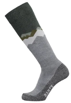 Skisok Barts Unisex Skisock Mountains Army