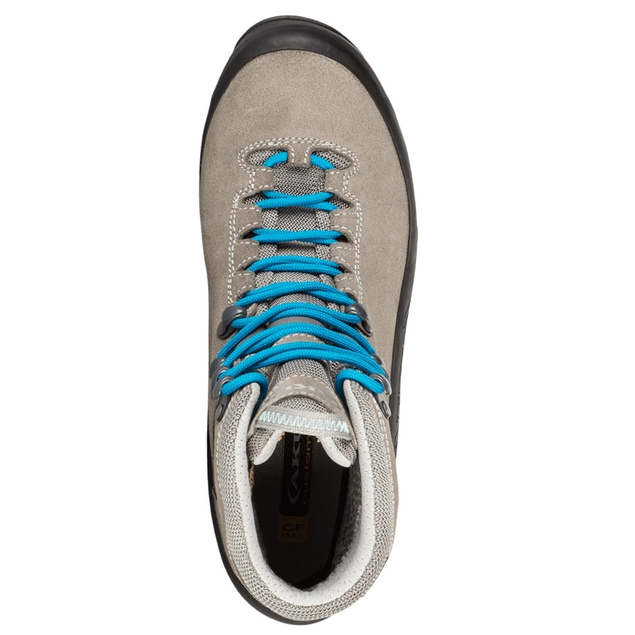 Wandelschoen AKU Woman Superalp GTX Light Grey Turquoise 7 Wandelschoen AKU Woman Superalp GTX Light Grey Turquoise - Afbeelding 5