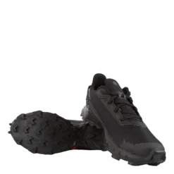 Trailrunning Schoen Salomon Women Alphacross 4 Black Black Black -Schoenen Winkel 60728 53007