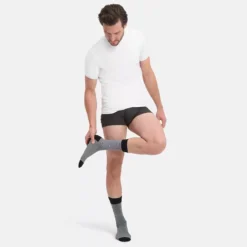 Sokken Bamboo Basics Beau Black Stripe Black (3-Delig) -Schoenen Winkel 7 Beau 00420small20stripe203