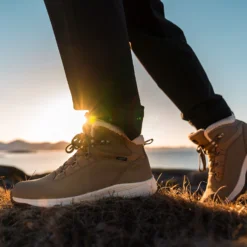 Wandelschoen Jack Wolfskin Women Everquest Texapore Mid Clay Beige -Schoenen Winkel 7 JW FW22 Ski Touring 031462028129