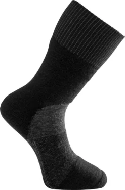 Sokken Woolpower Unisex Socks Skilled Classic 400 Black Dark Grey