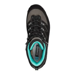 Wandelschoen AKU Woman Trekker L.3 Wide GTX Black Mint -Schoenen Winkel 978W 074 TrekkerLiteIIIWideGTXWs Nero Menta 4