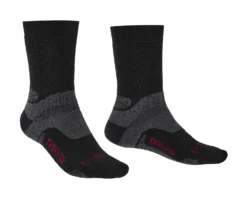 Sok Bridgedale Unisex Hike Midweight Merino Endurance Black