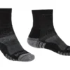 Sok Bridgedale Unisex Hike Lightweight Merino Endurance Ankle Black Silver -Schoenen Winkel B5280.822 1