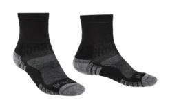 Sok Bridgedale Unisex Hike Lightweight Merino Endurance Ankle Black Silver