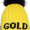 Muts Goldbergh Women Hodd Beanie Real Raccoon Fur Sunshine -Schoenen Winkel GBV9502223 1010 1