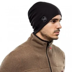 Muts Buff Heavyweight Loose Merino Solid Black -Schoenen Winkel Heavyweight20muts20black203