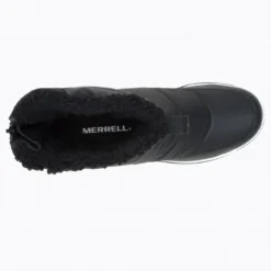 Snowboot Merrell Women Snowcreek Sport Mid Zip Polar Waterproof Black -Schoenen Winkel MRLW J003668 110321 F21 TOP