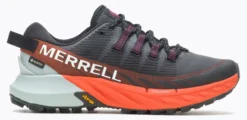 Trailrunning Schoen Merrell Women Agility Peak 4 GTX Black Tangerine