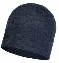 Muts Buff Midweight Merino Wool Night Blue Melange