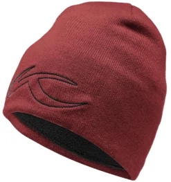 Muts KJUS Unisex Side Logo Beanie Carmine