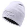 Muts KJUS Unisex Side Logo Beanie White -Schoenen Winkel Muts KJUS Unisex Side Logo Beanie White