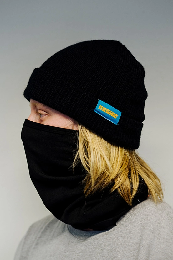 Nekwarmer Poederbaas Sport Performance Black 5 Nekwarmer Poederbaas Sport Performance Black - Afbeelding 3