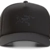 Pet Arc'teryx Bird Trucker Curved Black -Schoenen Winkel Pet20Arc27teryx20Bird20Trucker20Curved20Black