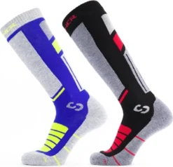 Sok Sinner Unisex Pro Socks II Double Pack Blauw